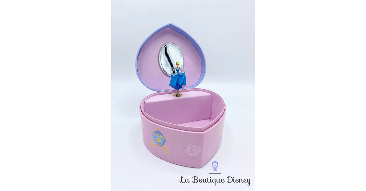 Boite à musique Cendrillon Disney Princess coeur Music Box Spel bleu et